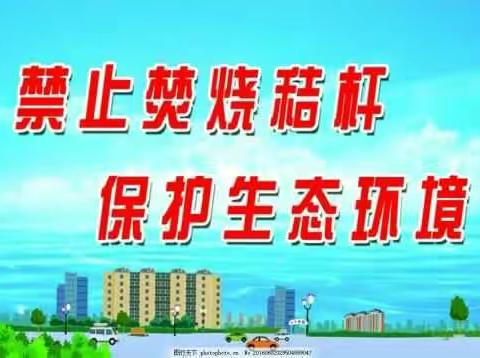 禁烧秸秆，人人有责――长葛市十一中“禁烧秸秆”在行动