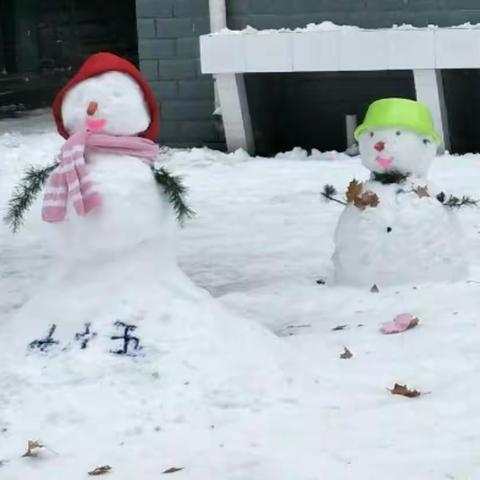 Children's snowmen.☃️☃️☃️