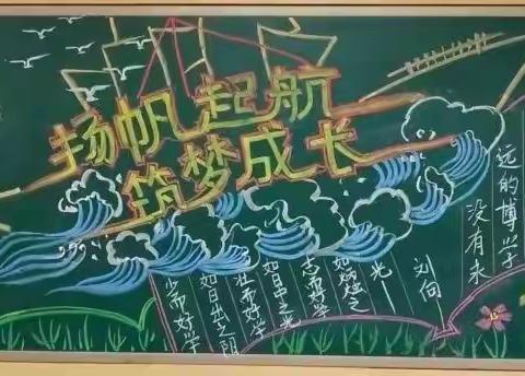 新学期前后黑板报模板参考