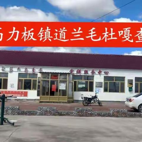 高力板镇道兰毛杜嘎查抗击疫情在行动