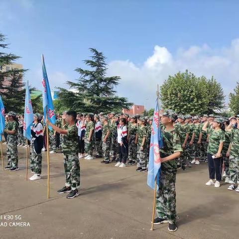 志存高远，不负韶华，刷新的起跑线，我们再出发！--阎庄学子军训纪实