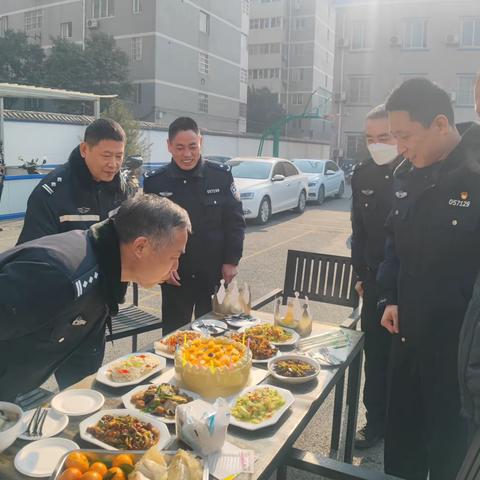 暖暖生日会   浓浓警营情