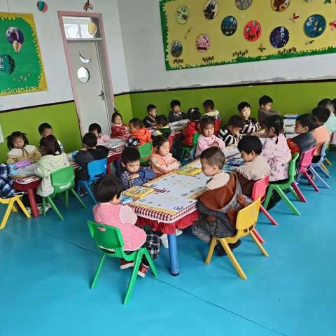 齐海乡中心幼儿园中三班