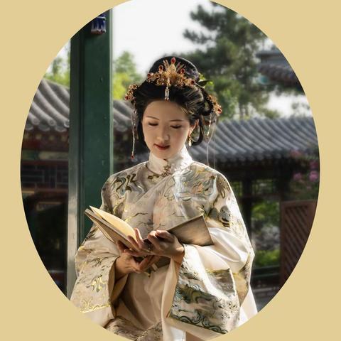 我镜头下的人物，汉服小景，出镜：美国DC扶摇汉服社，摄影：一剑飞鸿