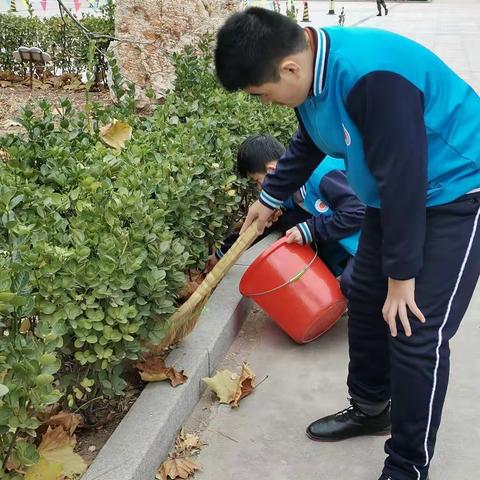 朝阳中学学生值日之常态化劳动
