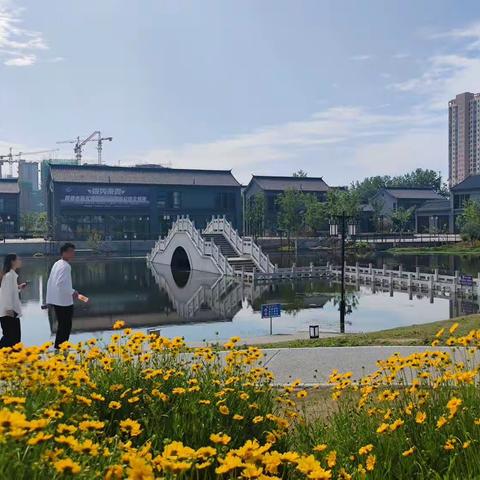 涡阳葛沟河景观带