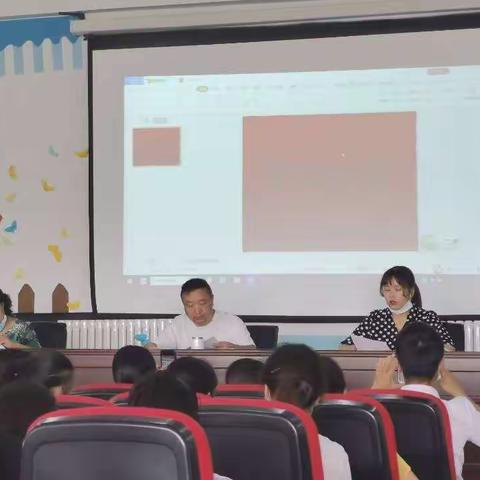 小白杨小学2020年度师徒结对仪式暨业务能力考试掠影