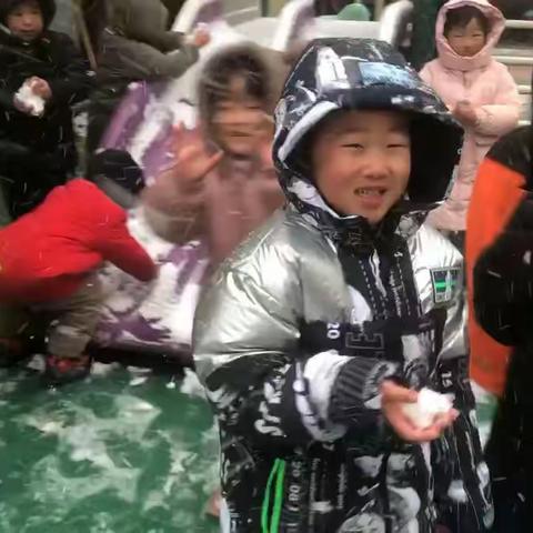 冬日与雪的美丽邂逅—宿迁市通成实验幼儿园大一班