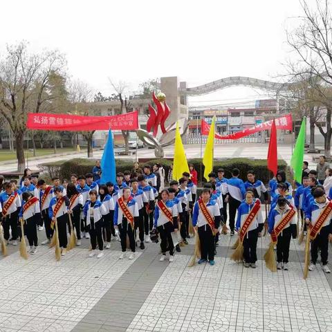 学雷锋，长安五中在行动