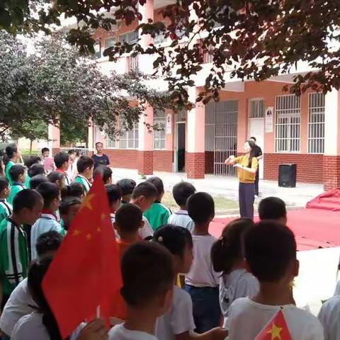 蒋李集镇第一明德小学“迎国庆 唱红歌”活动纪实