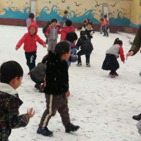 雪中乐――卓头幼儿园玩雪活动展示