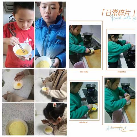 三峡中学三年级（2）班劳动作业—学会蒸鸡蛋羹