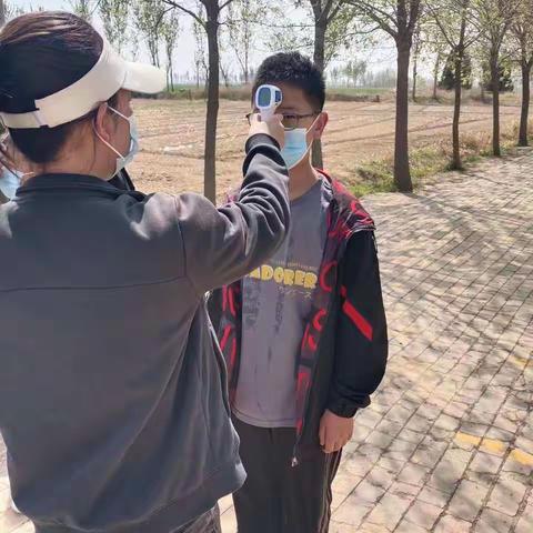 高口中心校疫情防控应急演练