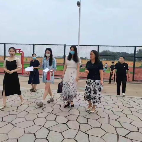 邯郸市教育局对肥乡区9所绿色学校创建工作进行督导验收