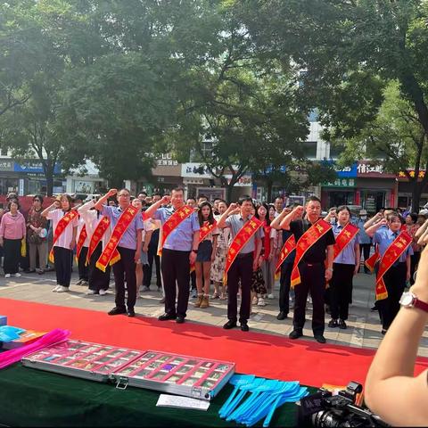 灵丘县总工会积极参与国际禁毒日禁毒活动