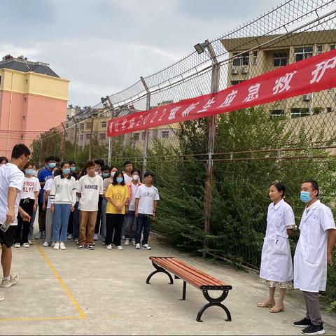 泰安市交通医院岱岳区分院与泰山学院联合举办2022级军训教官急救培训活动