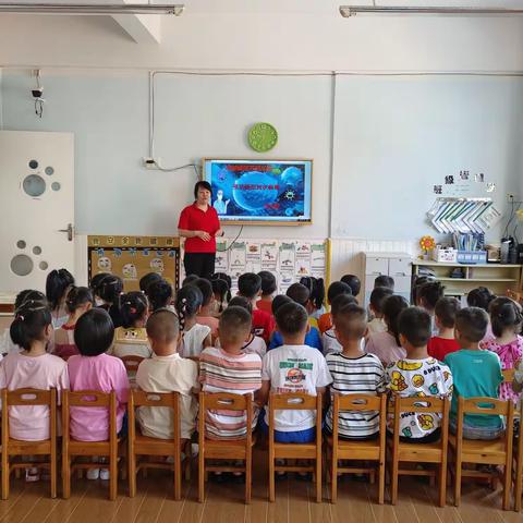 定城镇恒艺幼儿园大A班开学第一天回顾