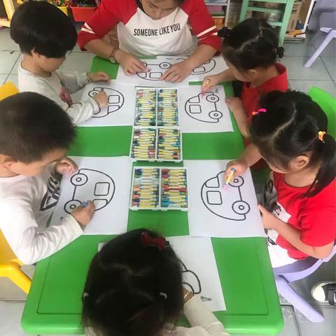 快乐的小汽车出发喽