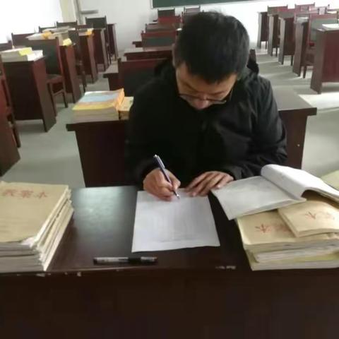 北院八年级教学常规检查