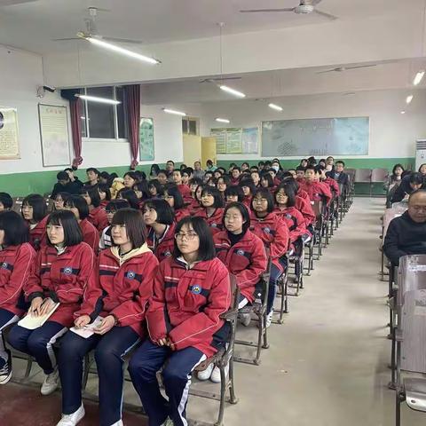 馆陶县魏僧寨中学班会课技能大赛优胜班主任展示
