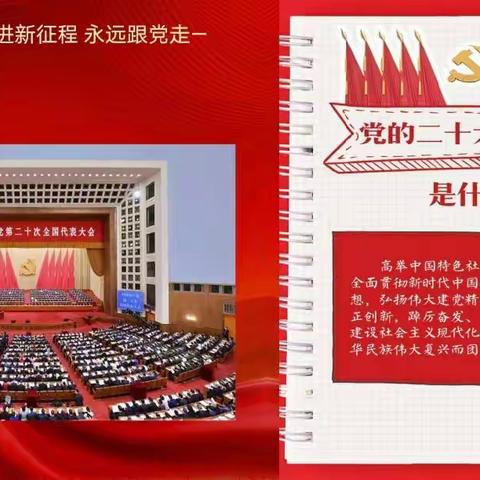 海口市椰海学校第二党支部学习二十大教育专题党课