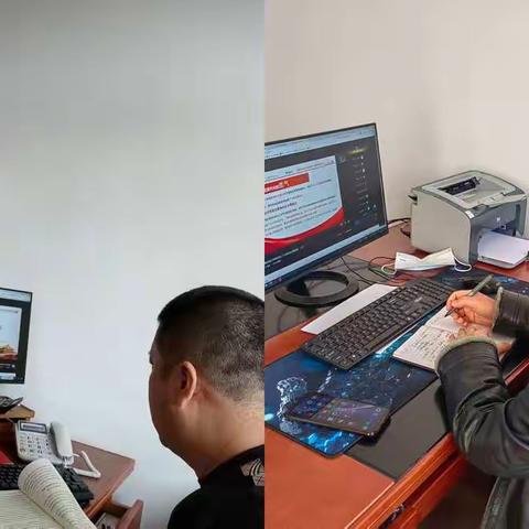 蛟河开放大学师生线上共同观看二十大报告解读专题讲座