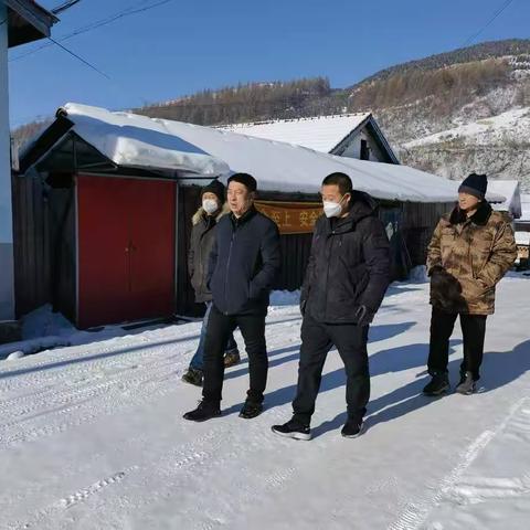 “保安全 迎新春”---局包保领导检查指导新房子林场春节期间各项工作