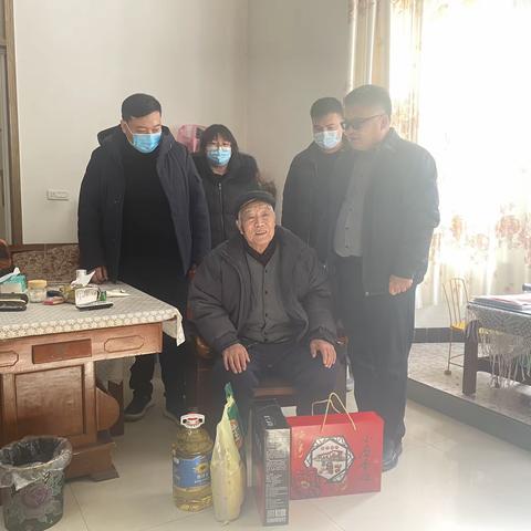 开封市祥符区中医院春节前走访慰问退休党员干部职工