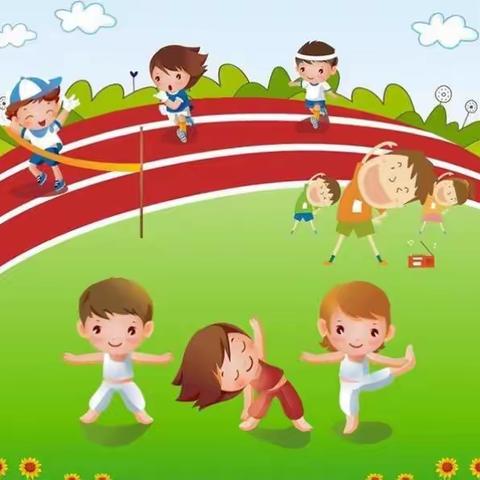 克孜勒镇第二中心幼儿园师幼广播体操比赛