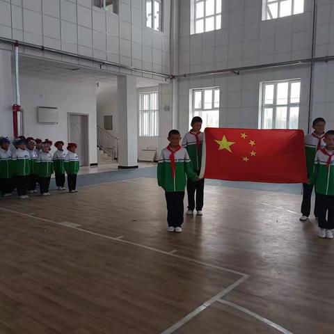 “七彩阳光·快乐成长”广播体操比赛活动———库普乡石油希望小学