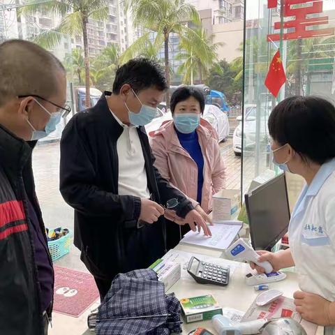 海口市市场监管局持续开展督查暗访，切实做好零售药店常态化疫情防控工作