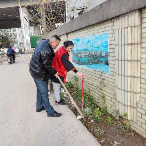 斗顶村开展爱国卫生运动