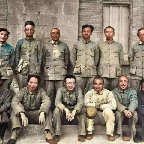 共和国缔造者同框