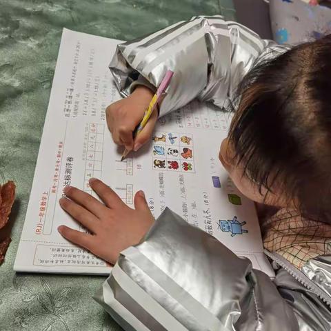 我的快乐寒假——娄底四小—（6）谢雨欣