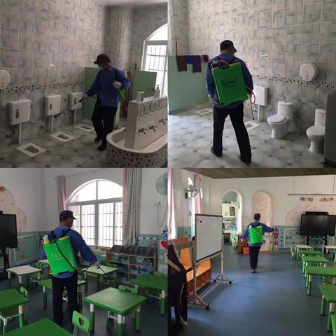 开学细准备，“净”待幼儿归——海口市机关幼儿园