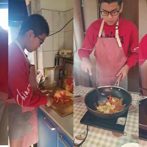 战“疫”居家，美食推荐：第十中学，七七班成奕睿。