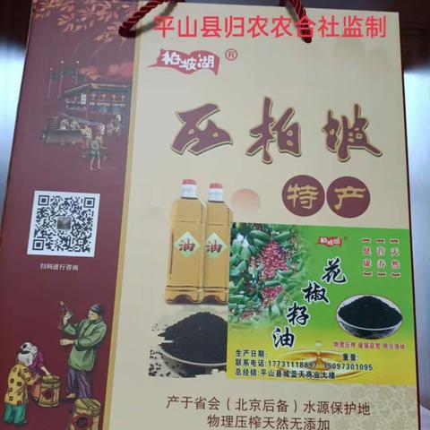 平山县发改局(商务)乡村振兴工作队会同大地村归农农合社包装的第一款农特产品成功面市！！