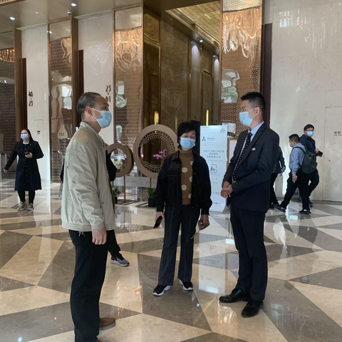 防疫经济“两手抓”——区域发展办走访企业督导疫情防控工作