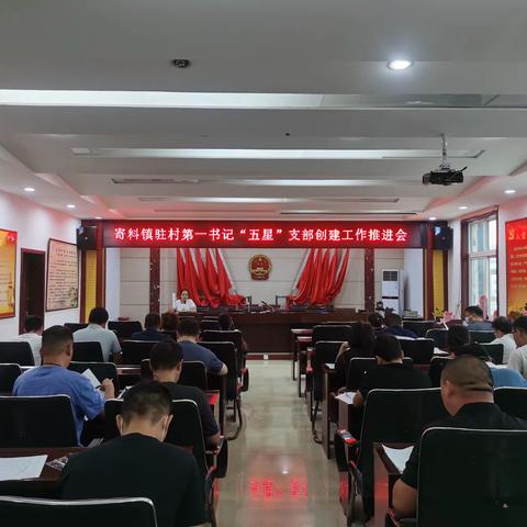 寄料镇召开驻村第一书记“五星”支部            创建工作推进会