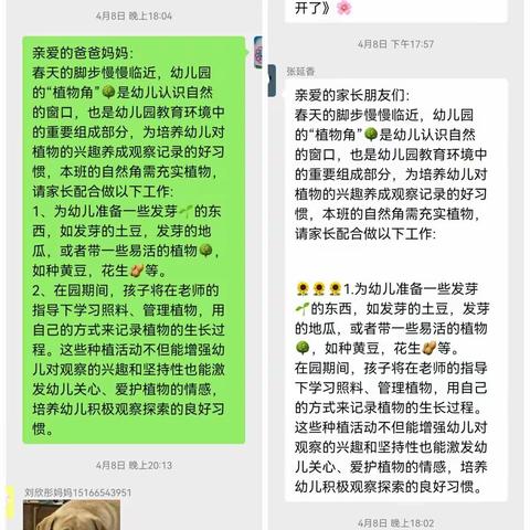 尹集镇中心幼儿园植物角教研小记