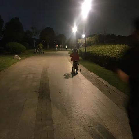 国庆第五日-家里蹲+湿地公园滑冰、骑行