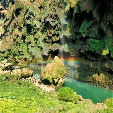人在贵州 睹“黔”快乐（之三马岭河峡谷）
