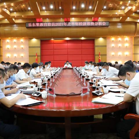 乐东召开2021年上半年经济形势分析会