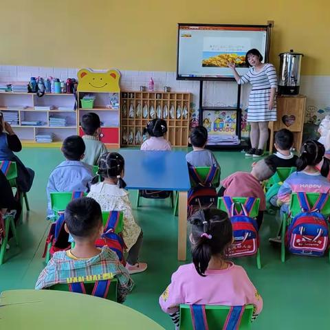 睿思幼儿园大二班中一班开学第一课————防疫小课堂