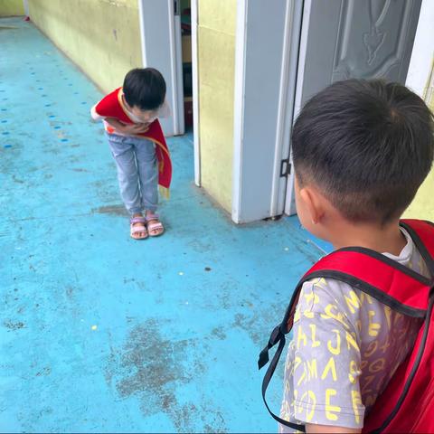 阳光幼儿园大一班开学第一周