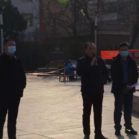 两湖街道办事处网格员开展全员核酸检测演练活动