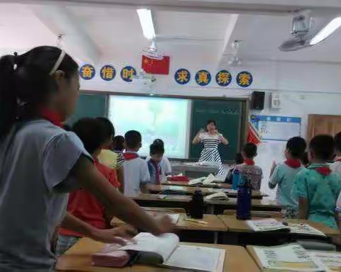 三亚市第一小学的科组公开课