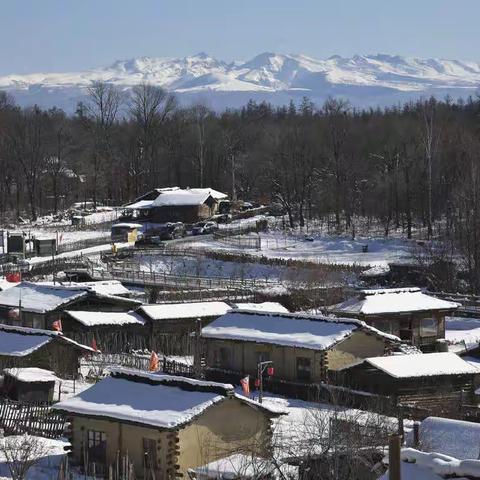 再走进锦江木屋村 感受冬游的快乐