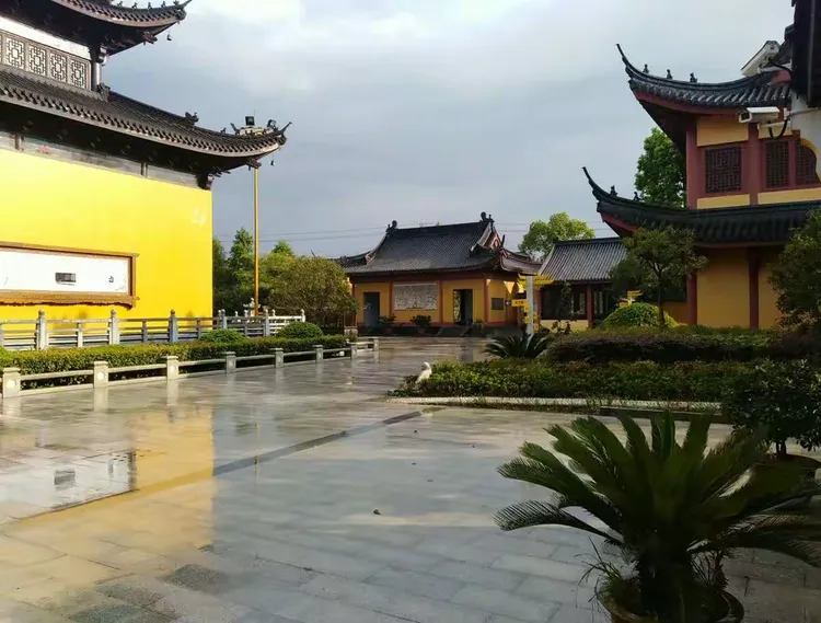 平湖法华寺aaa级景区提升工程顺利完成!