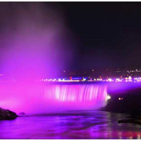2018圣诞节尼亚加拉大瀑布夜游